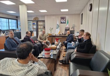 جلسه با مدیرکل امور مالیاتی استان گیلان در بهمن ماه 1402