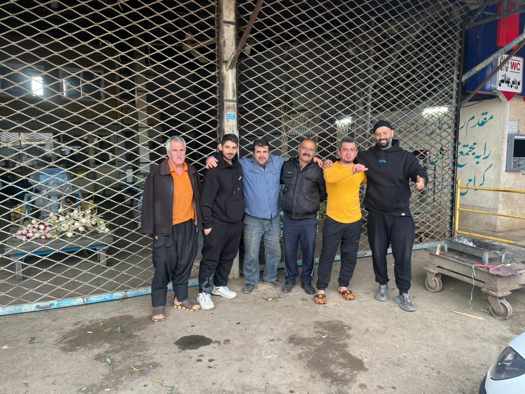 تقدیر و تشکر از اعضای حراست مجتمع میوه و تره بار ولیعصر احمدگوراب