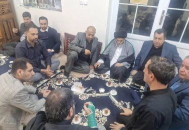 دیدار با آیت الله حسینی اشکوری مصادف با ایام فاطمیه