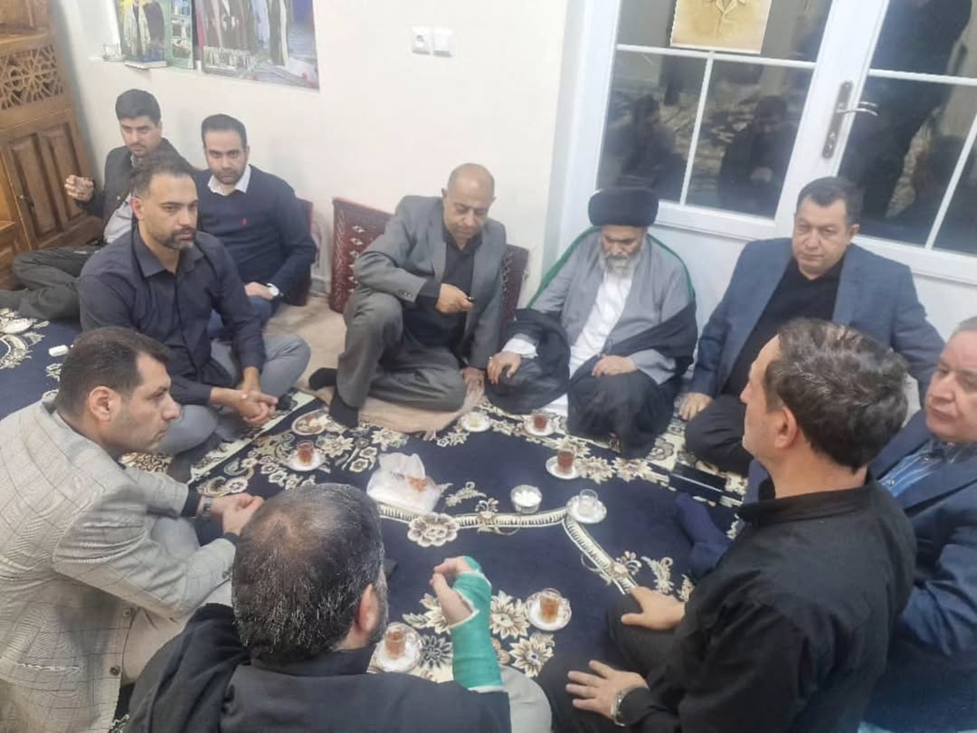 دیدار با آیت الله حسینی اشکوری مصادف با ایام فاطمیه