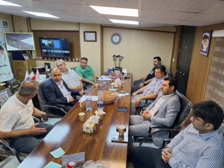 جلسه چهارم تیرماه هیئت امنای میدان بار ولیعصر رشت